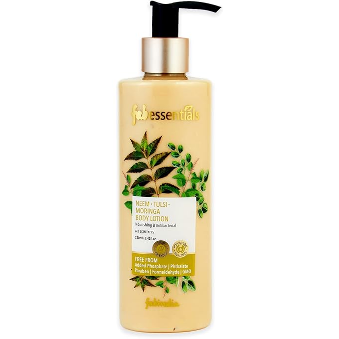 Fabindia Fabessentials Neem Tulsi Moringa Body Lotion 250Ml - Image 1