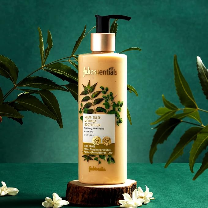 Fabindia Fabessentials Neem Tulsi Moringa Body Lotion 250Ml - Image 3