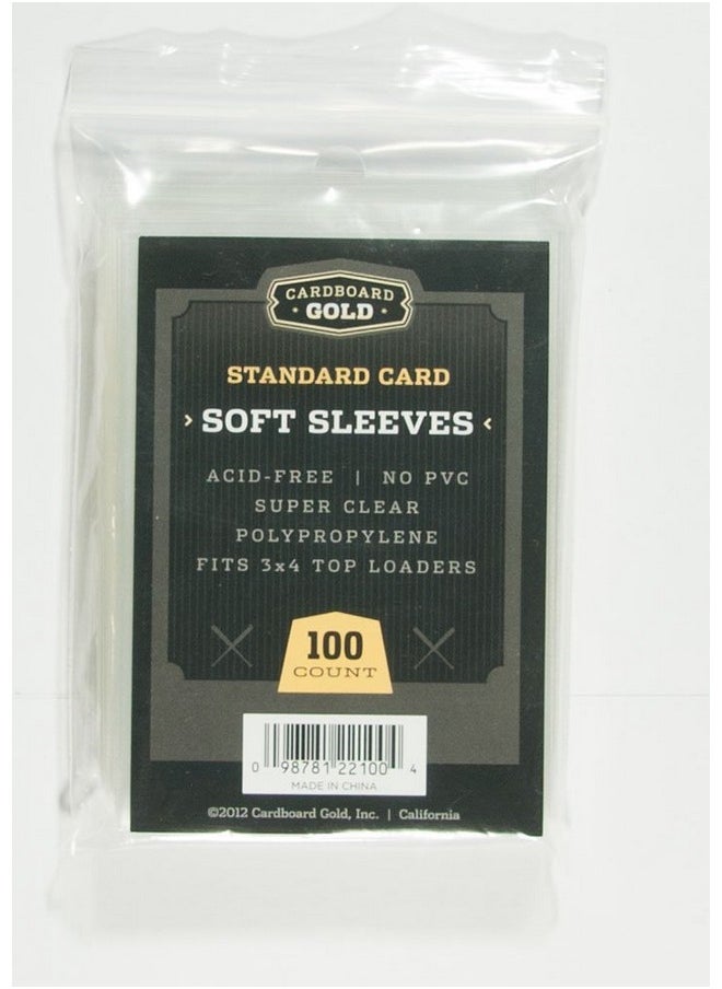 Cardboard Gold 5000 Soft Penny Sleeves For Trading Cards Ultra Clear Protection  - Image 2