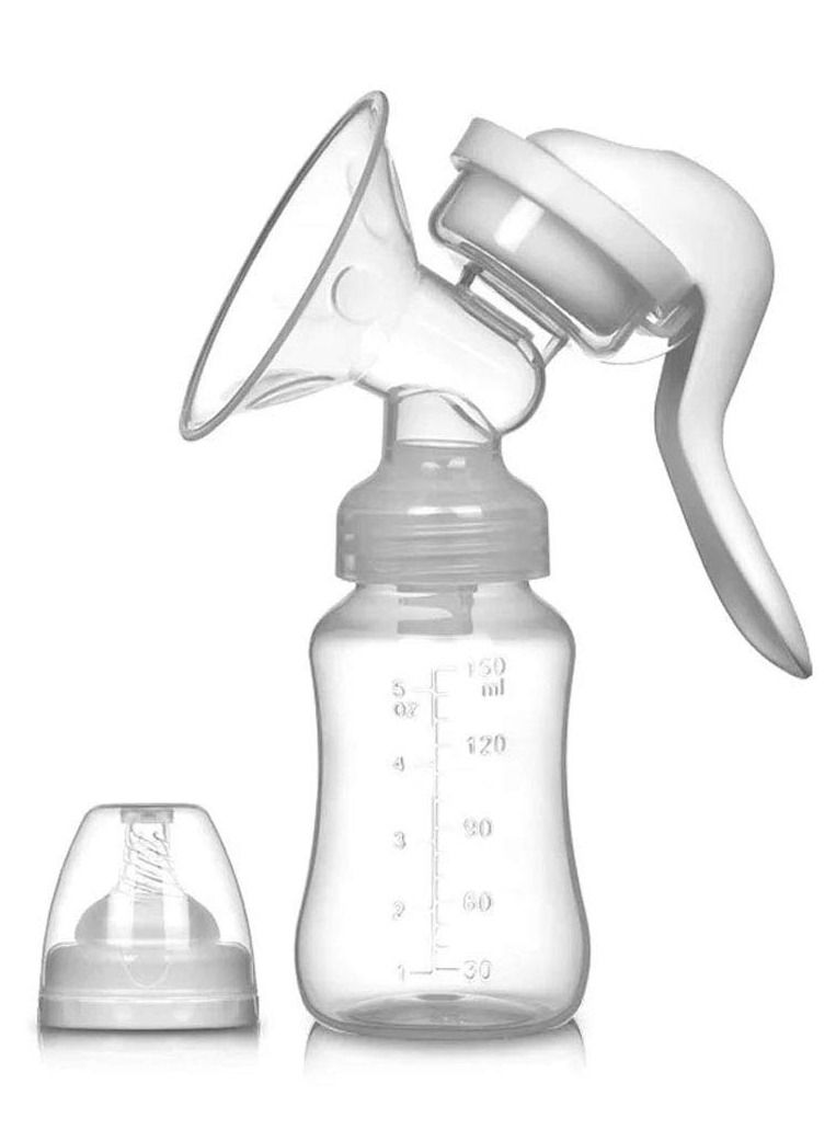 قابل للتعديل سيليكون مضخة يدوية الرضاعة الطبيعية الرضاعة الطبيعية مضخة يدوية محمولة صغيرة - Image 1