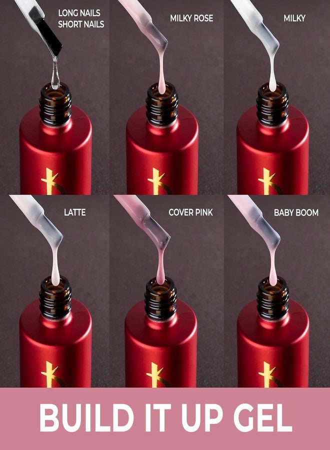 Kodi Professional Build It Up Gel Cover Pink 12ml Modeling Builder Gel Nail Extension Strengthening Nail - Image 5