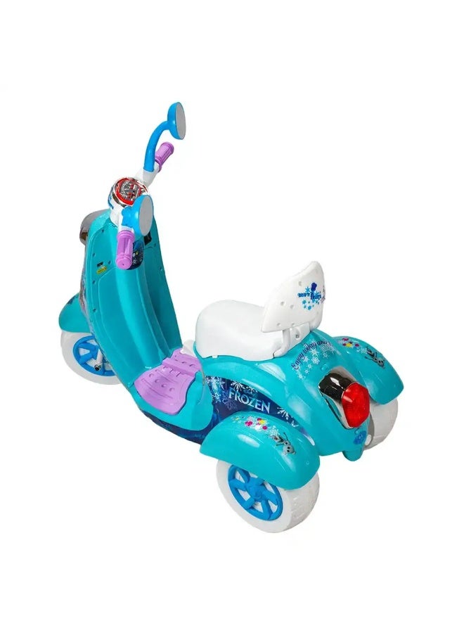 دراجة فيسبا قابلة للشحن، دراجة نارية للأطفال، بطارية دراجة نارية كهربائية للأطفال، دراجة نارية للأطفال للبنات - Image 2