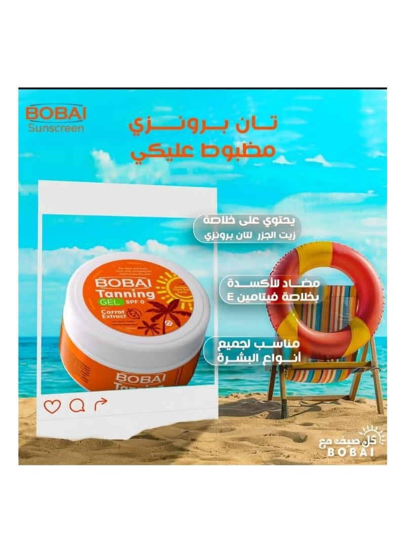 Bobai Tanning Gel With Carrot Extract -300Ml - Image 3