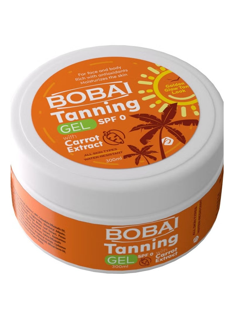 Bobai Tanning Gel With Carrot Extract -300Ml - Image 1