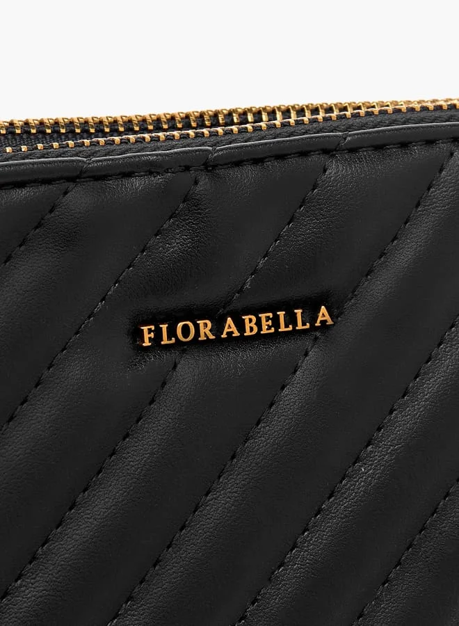 فلورا بيلا من شو إكسبرس Women Quilted Crossbody Bag with Zip Closure and Adjustable Strap