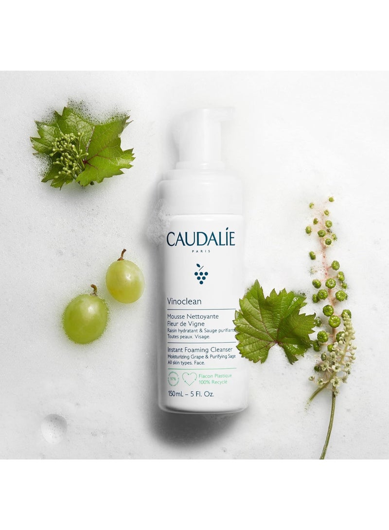 CAUDALIE فينوكلاين منظف رغوي فوري - 150 مل - Image 2