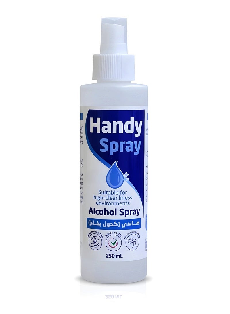 Handy Alcohol Spray Sanitizer 250ML for Hand and Surface - Image 3