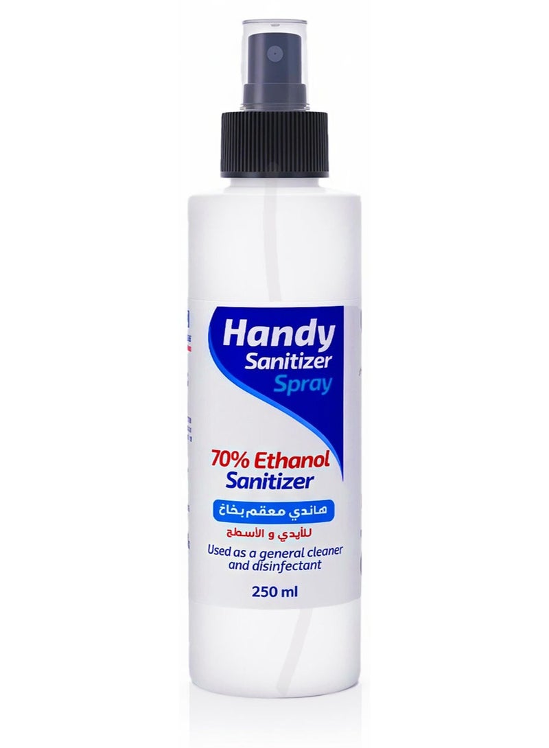 Handy Alcohol Spray Sanitizer 250ML for Hand and Surface - Image 1