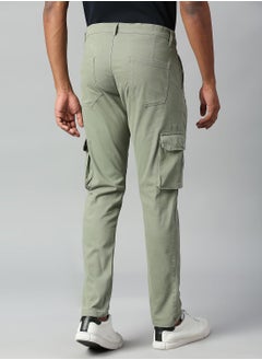 Dennis Lingo Men's Sage Tapered Fit Cargo Trousers - Durable Cotton, Full-Length  - Image 5