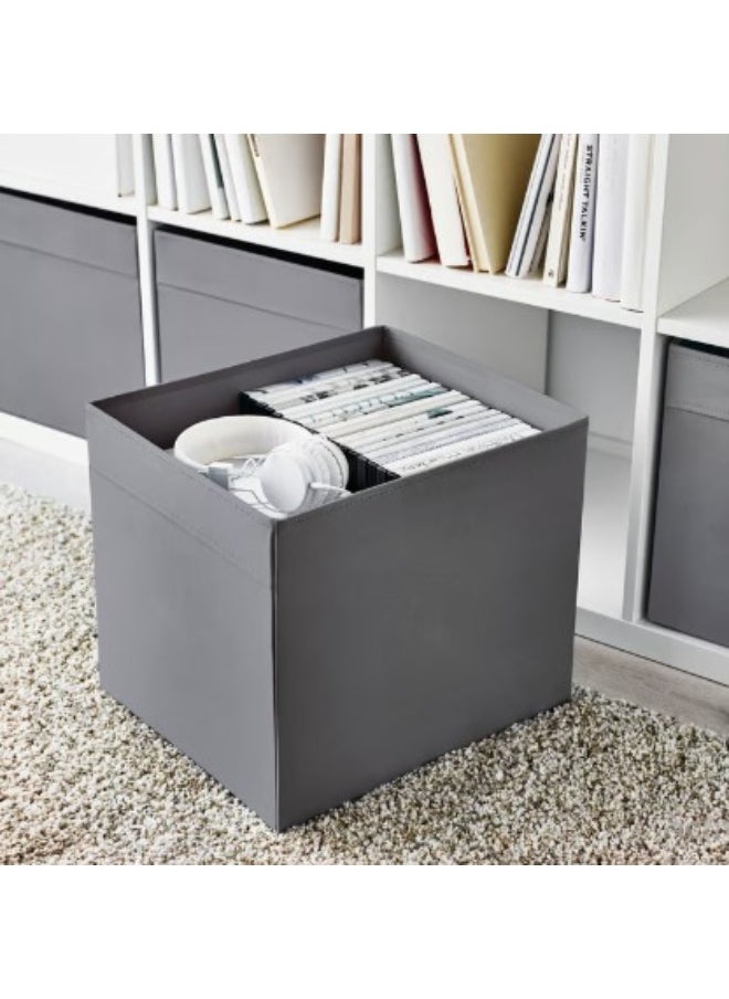 IKEA (IKEA) Box, dark grey, 33x38x33 cm  - Image 4