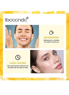 ibcccndc Eyelash And Brow Tint Dye , Instant Eyebrow Brown Hair Color Kit Voluminous Coloring For Lash And Brow Perfect Partner For Lash Perm Lift Lamination Treatment, Quick Results (Chestnut Brown)-5g#2  - Image 5