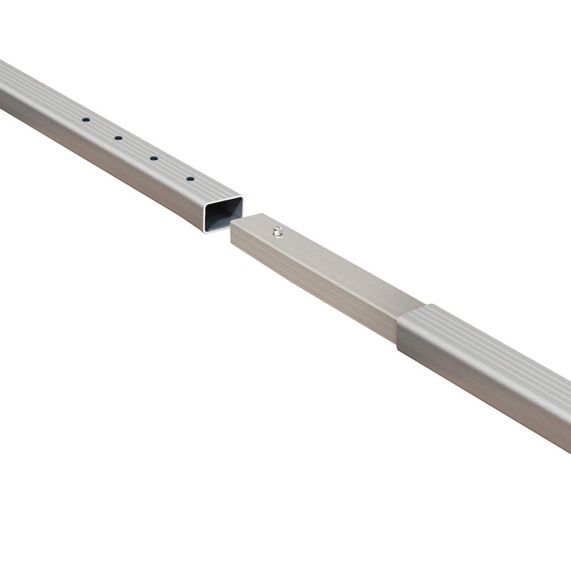 CargoLoc 2-Piece 60" Collapsible Aluminum Roof Top Cross Bar Set â€“ Fits Maximum 55â€ Span Across Existing Raised Side Rails with Gap â€“ Features Keyed Locking Mechanism - Image 3