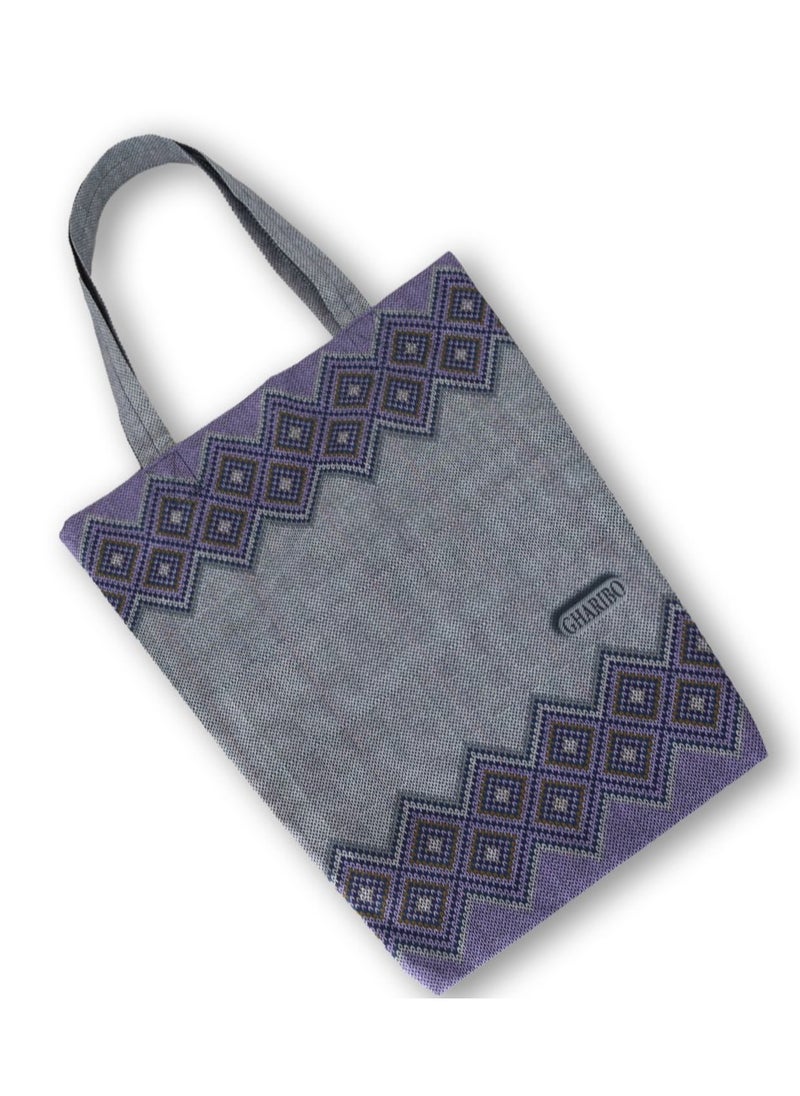 Gharibo Bags casual printed satin triangle tote  bag T230001a  - Image 2