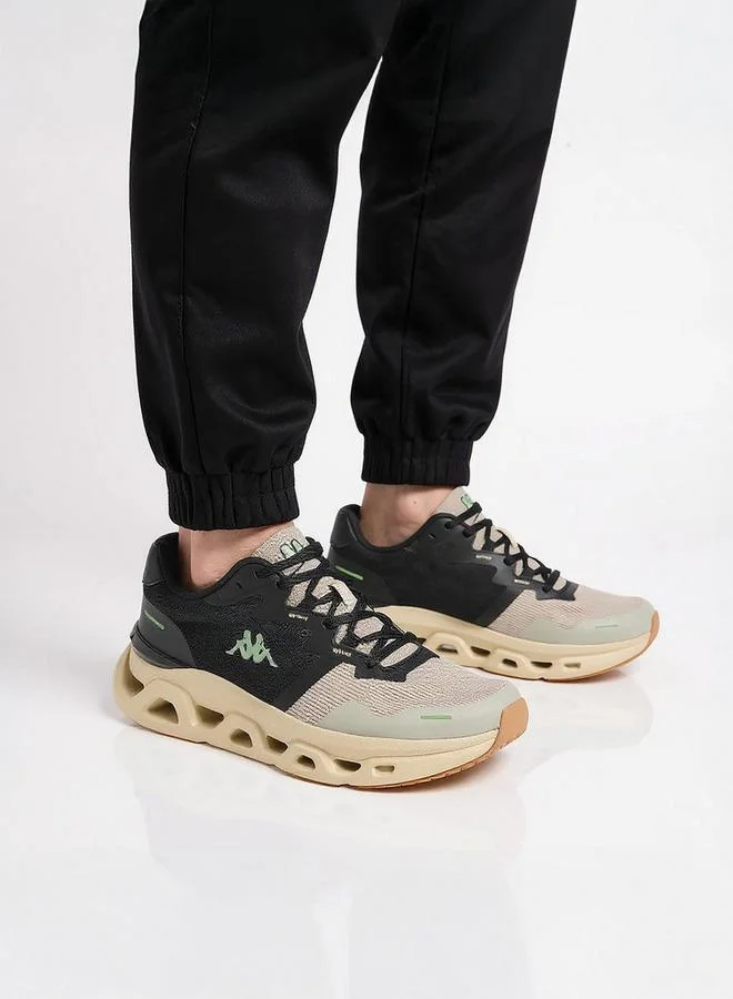 Kappa Men'S Panelled Lace-Up Sports Shoes