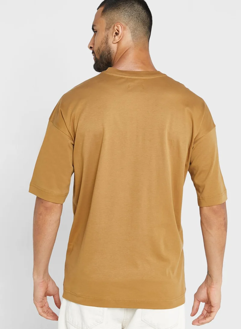 CALVIN KLEIN Logo Crew Neck T-Shirt