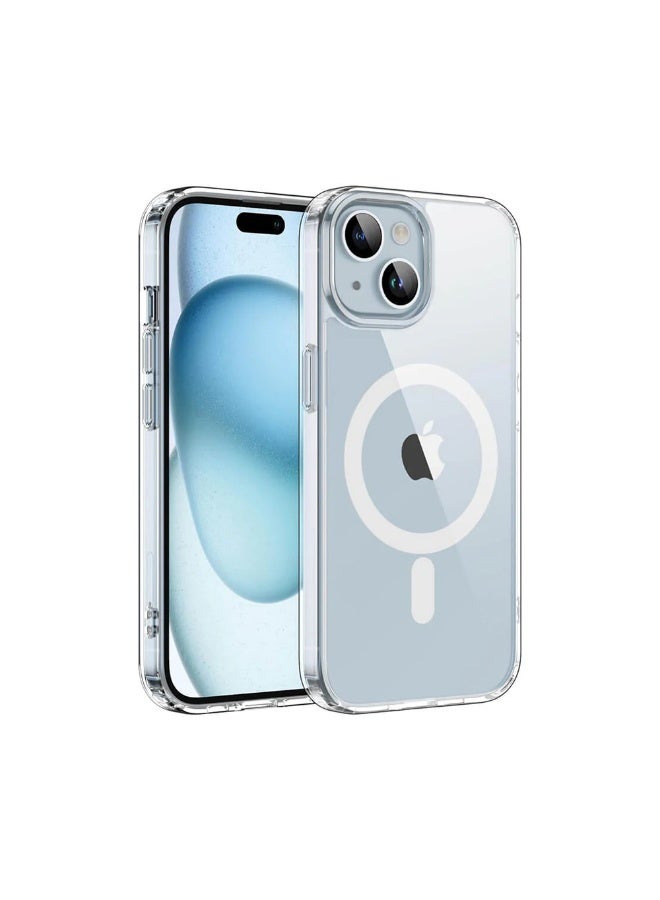 FITIT حافظة هاتف مغناطيسية آيفون 15 - رفيعة مضادة للصدمات مع 36 مغناطيس من فئة N52، مضادة للخدش ومضادة للاصفرار، متوافقة مع الشحن اللاسلكي - fitit - Image 1