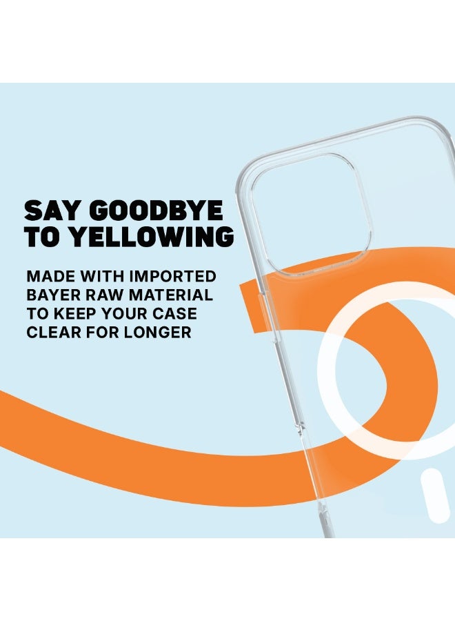 FITIT حافظة هاتف مغناطيسية آيفون 15 - رفيعة مضادة للصدمات مع 36 مغناطيس من فئة N52، مضادة للخدش ومضادة للاصفرار، متوافقة مع الشحن اللاسلكي - fitit - Image 4