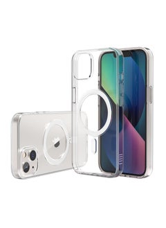 FITIT FITIT CLEAR MAGSAFE CASE 6.2" IPHONE 15, Supports Wireless Charging, Military-Grade Protection,Anti-Yellowing, Anti-Scratch,Slim Magnetic Case Cover  - Image 2