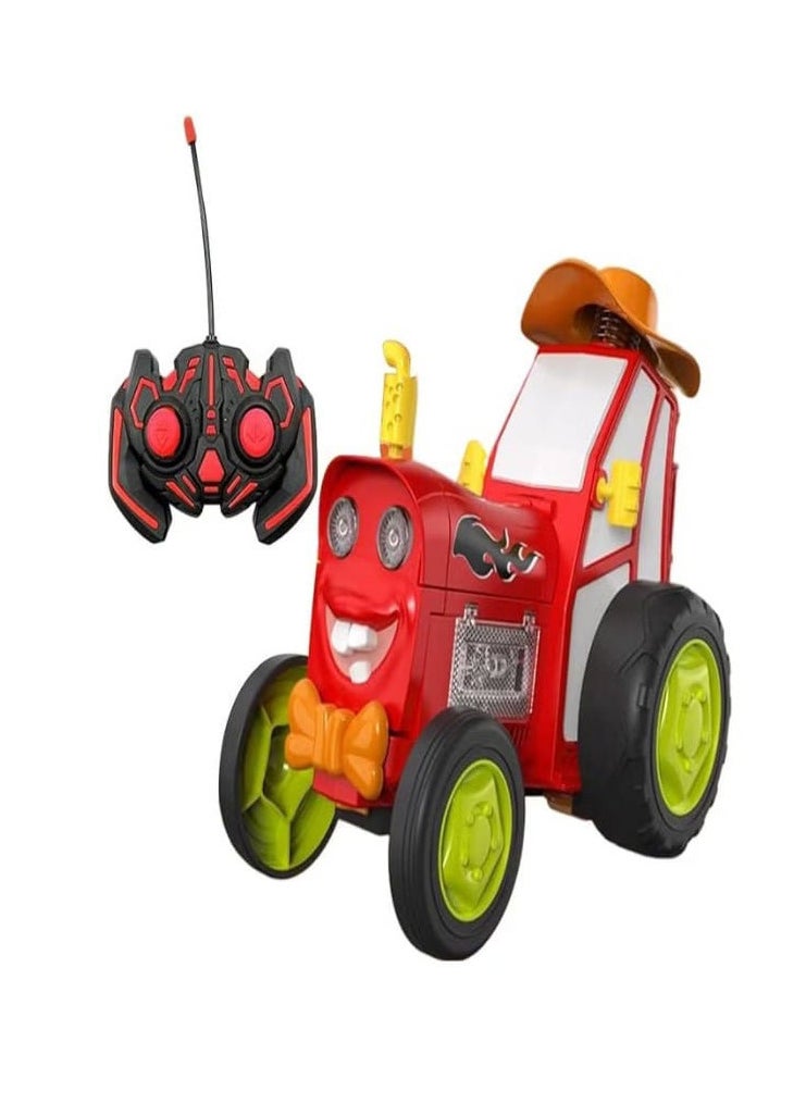Crazy Car Remote Control Rechargeable Crazy Jumping Car, Dancing Car with Music, with Lights Rechargeable Kids Stunt Car, Gift for Kids Boys Girls, 3-8 Years Old  - Image 3