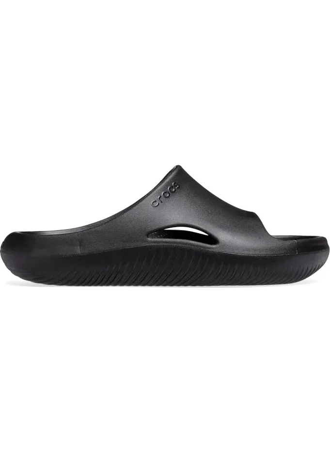 crocs Mellow Slide Unisex Black Slippers 208392-1