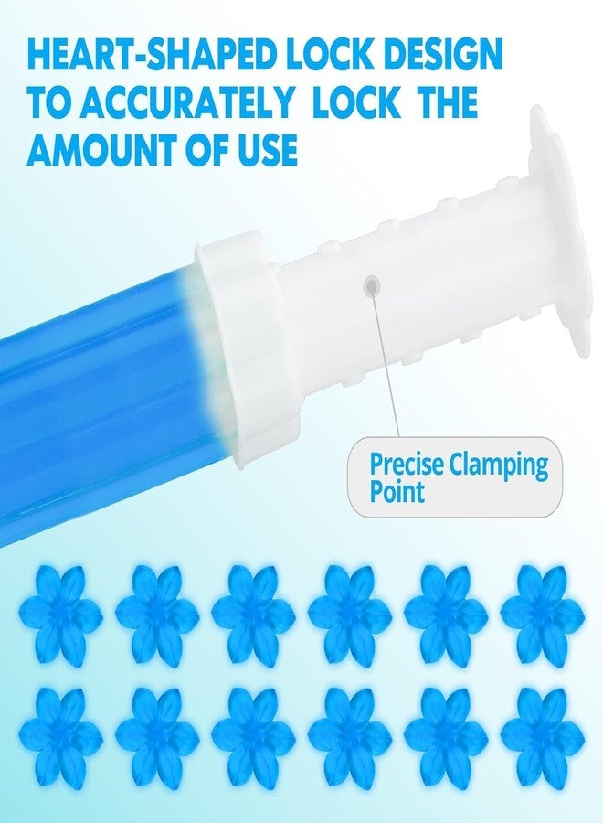 Jaimin Creation 1 Pc's Toilet Cleaning Gel Flower Bathroom Cleaner Toilet Fresheners Air Fresher For Remove Bad Smell Bad Odor, Long-Lasting Refills Gel Stamp Injection Multicolor - Image 5