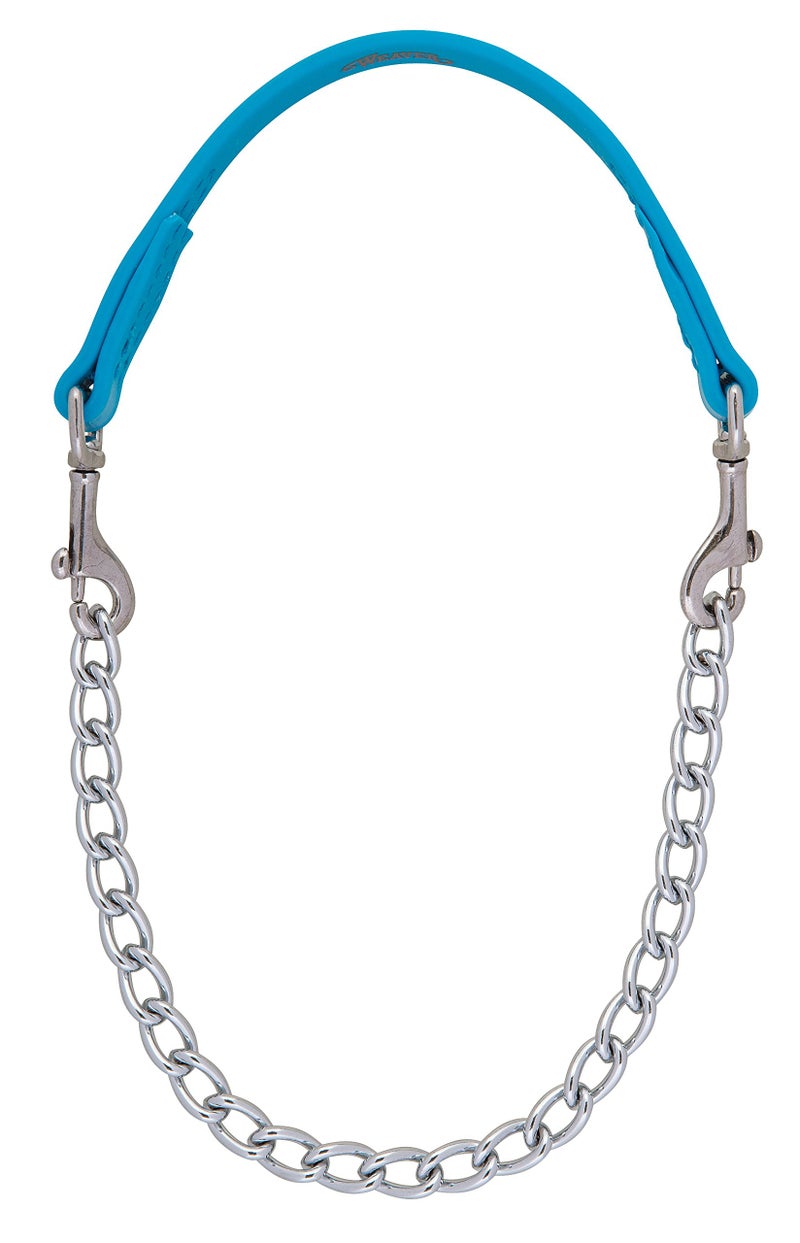 Weaver Leather Livestock Brahma Webb Goat Collar , Hurricane Blue , 24"