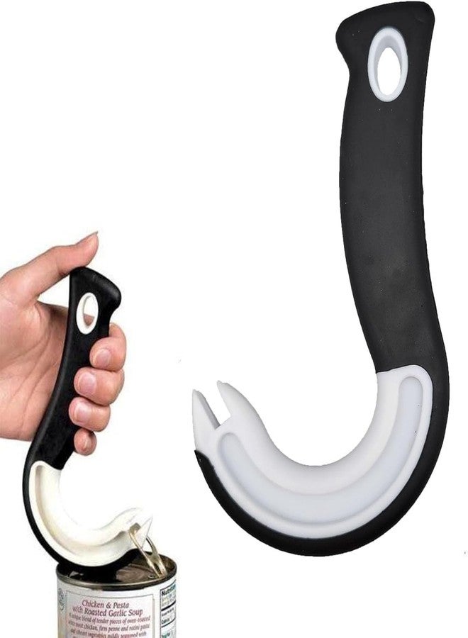DPWOUM Small Hands Jar Opener, Seniors Easy to open Ergonomic Can Ring-Pull Helper J Shape Ring Pull Can Opener Ring Hook Pulling Jar Manual Ring-Jar for Weak Hands - Image 1