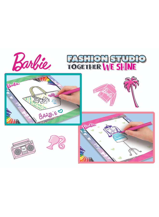 BARBIE SKETCHBOOK TOGETHER WE SHINE - FASHION STUDIO - Image 5