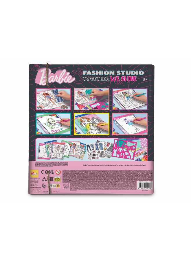BARBIE SKETCHBOOK TOGETHER WE SHINE - FASHION STUDIO - Image 3