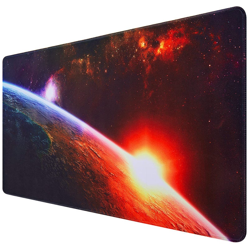 Canjoy Gaming Mouse Pad, Large Extended Mouse Pad Big Computer Mousepad for Home Office Gaming Work 31.5x15.7inch - Image 1