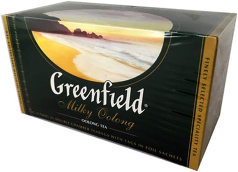 Greenfield Milky Oolong Tea - 25 Double Chamber Teabags