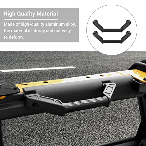 Hoolcar Front Roll Bar Grab Handles Metal Grip Handle Compatible with 2021-2022 Ford Bronco, Interior Accessories, 2PCs - Image 4