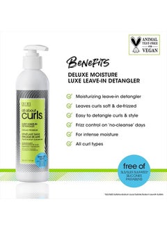 ALL ABOUT CURLS All About Curls Luxe Leave-In Detangler | Deluxe Moisture | Detangle, Moisturize, De-Frizz | All Curly Hair Types  - Image 2