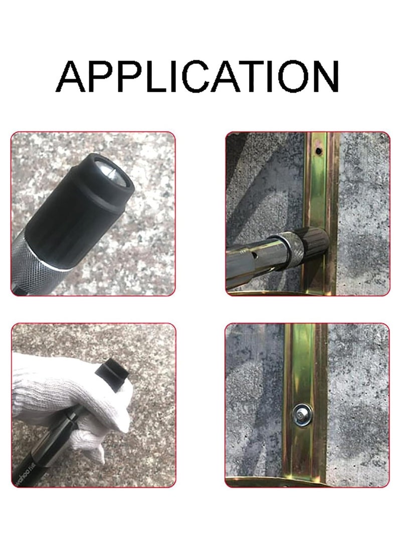Generic - Steel Nails Gun Tool, Nail Shooting Machine with 40 Round Nails for Penetrate Concrete Wall, Mini Nail Gun Water and Electricity Or Elevator Cable Ducts Can Be Installed, Decorate Home Tools. - Image 1