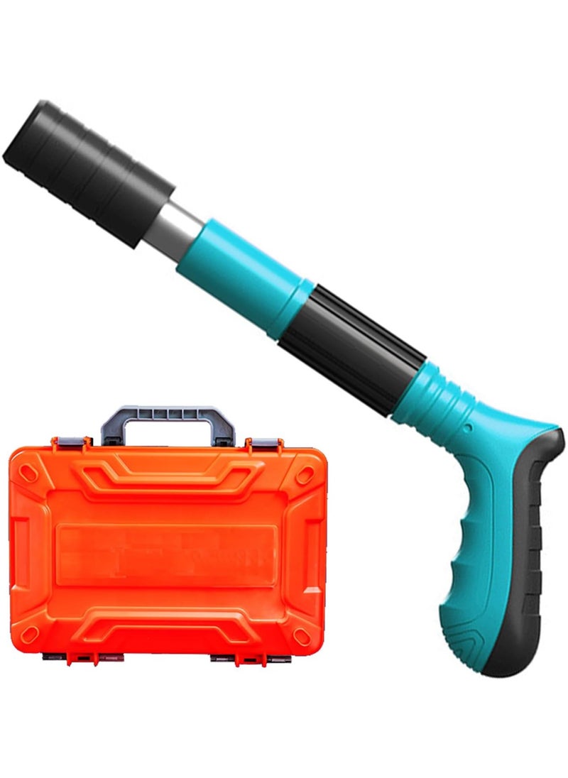 Generic - Steel Nails Gun Tool, Nail Shooting Machine with 40 Round Nails for Penetrate Concrete Wall, Mini Nail Gun Water and Electricity Or Elevator Cable Ducts Can Be Installed, Decorate Home Tools. - Image 1
