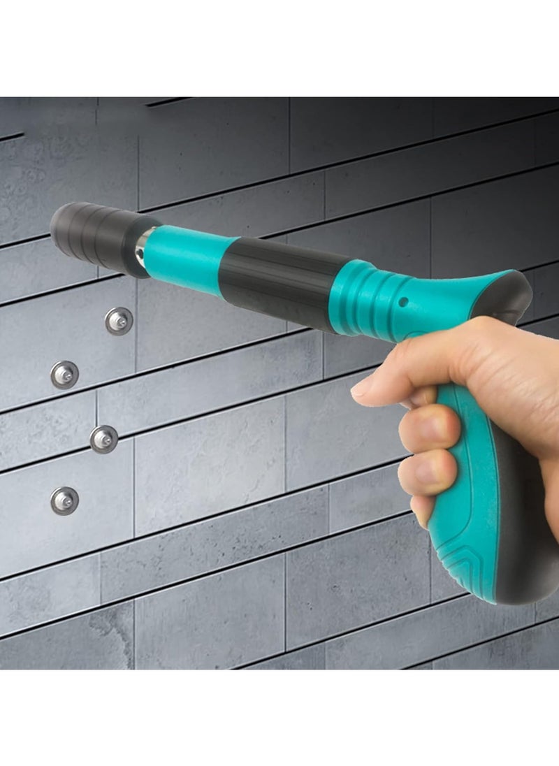 Generic - Steel Nails Gun Tool, Nail Shooting Machine with 40 Round Nails for Penetrate Concrete Wall, Mini Nail Gun Water and Electricity Or Elevator Cable Ducts Can Be Installed, Decorate Home Tools. - Image 1