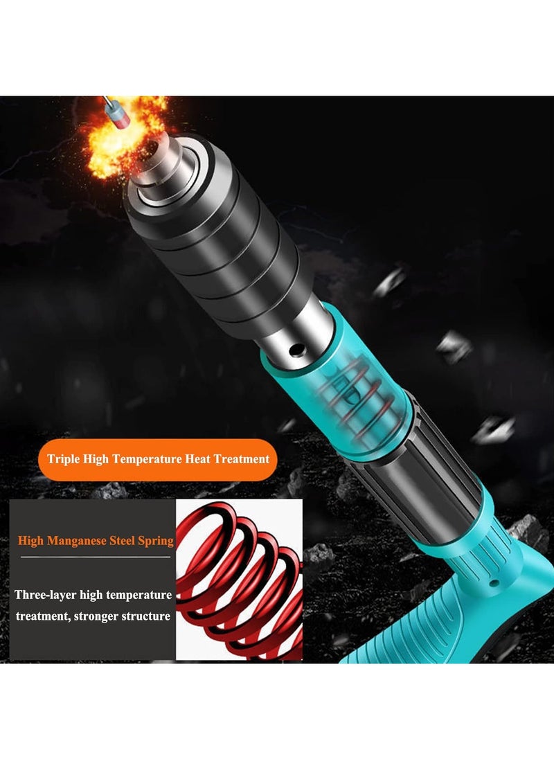 Generic - Steel Nails Gun Tool, Nail Shooting Machine with 40 Round Nails for Penetrate Concrete Wall, Mini Nail Gun Water and Electricity Or Elevator Cable Ducts Can Be Installed, Decorate Home Tools. - Image 1