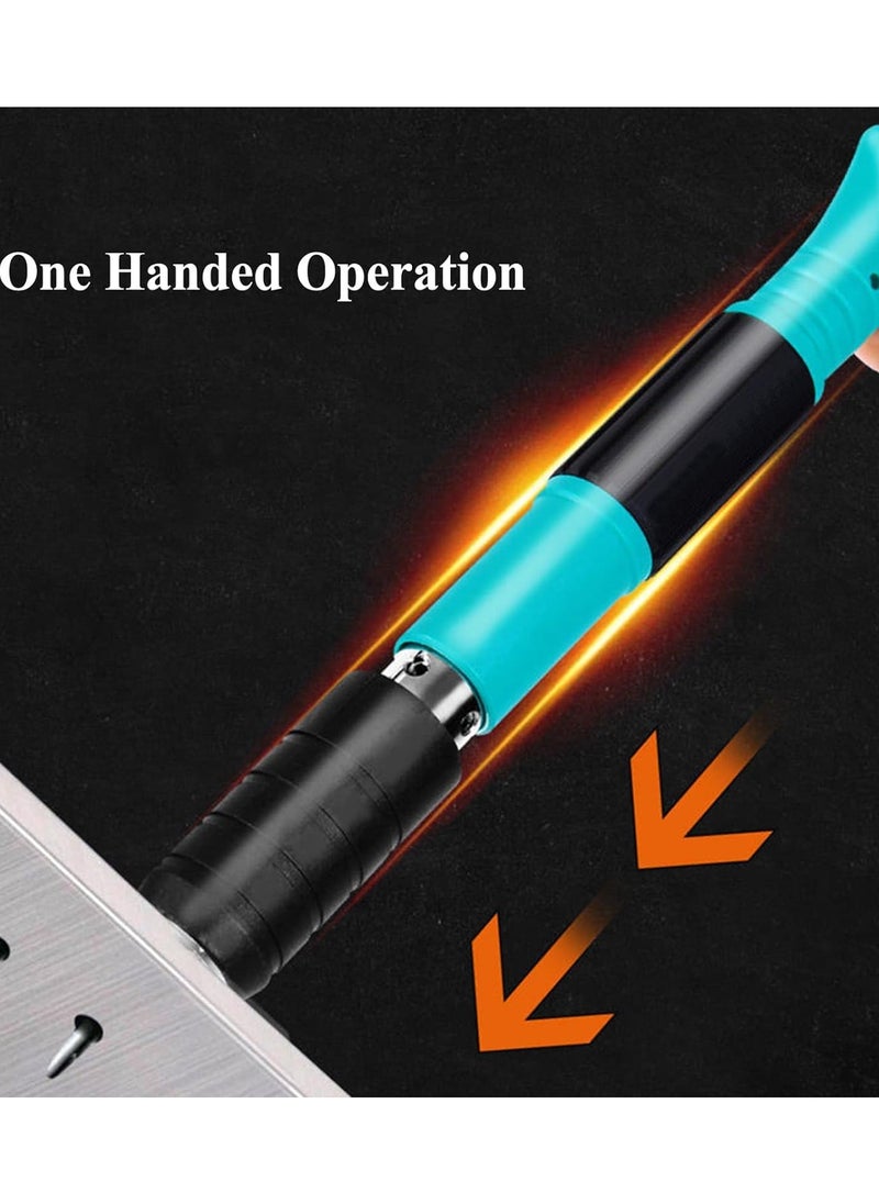 Generic - Steel Nails Gun Tool, Nail Shooting Machine with 40 Round Nails for Penetrate Concrete Wall, Mini Nail Gun Water and Electricity Or Elevator Cable Ducts Can Be Installed, Decorate Home Tools. - Image 1