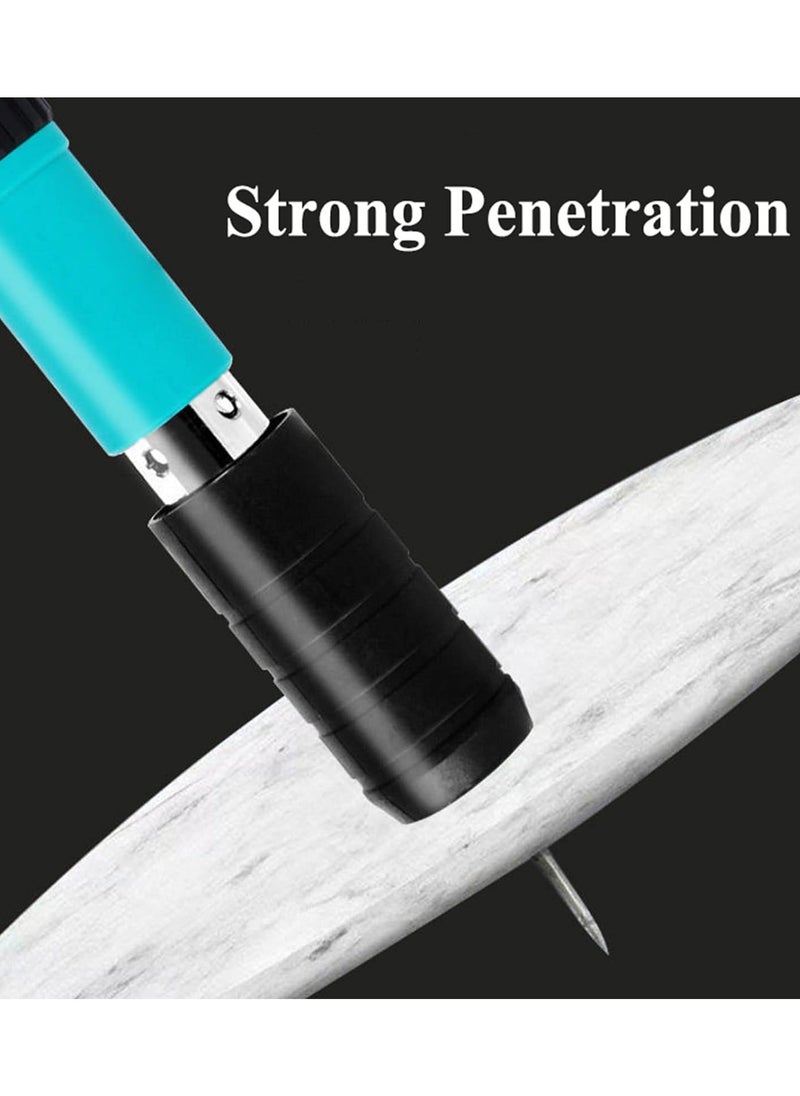 Generic - Steel Nails Gun Tool, Nail Shooting Machine with 40 Round Nails for Penetrate Concrete Wall, Mini Nail Gun Water and Electricity Or Elevator Cable Ducts Can Be Installed, Decorate Home Tools. - Image 1