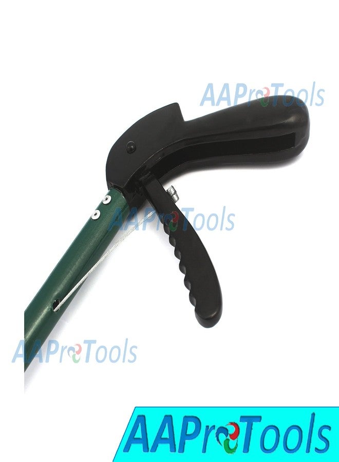 AAPROTOOLS 30" Snake Tongs Reptile Grabber Rattle Snake Catcher Green Wide JAW HANDLING Tool A+ Quality - Image 4