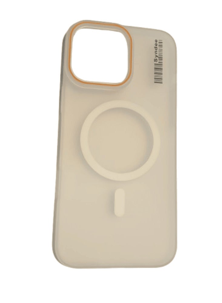 Case Plastic Back Cover For Apple iPhone 15 Pro Max Supports MagSafe - Image 1