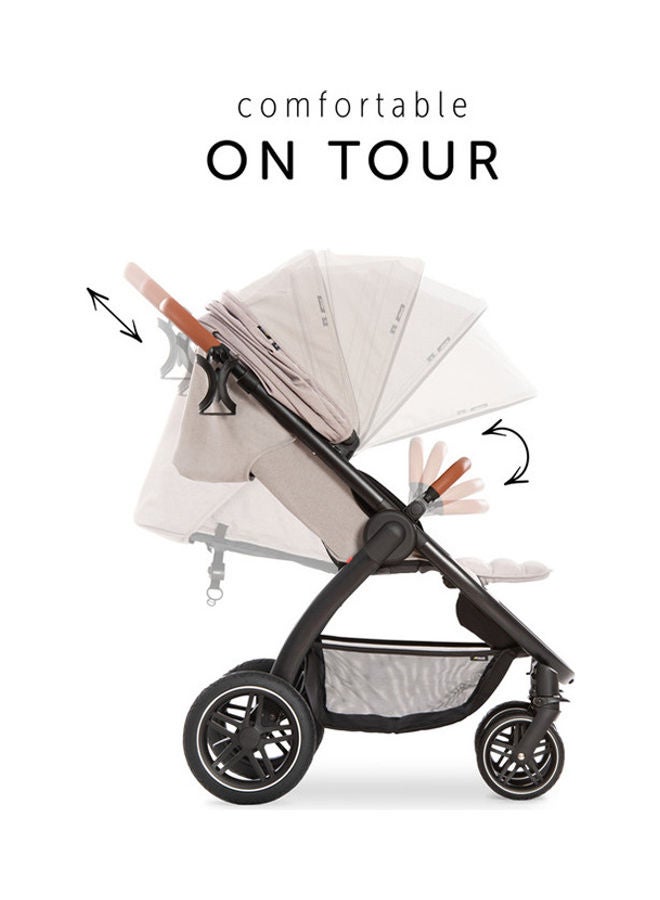 hauck Standard Baby Single Stroller Uptown - Beige - Image 5