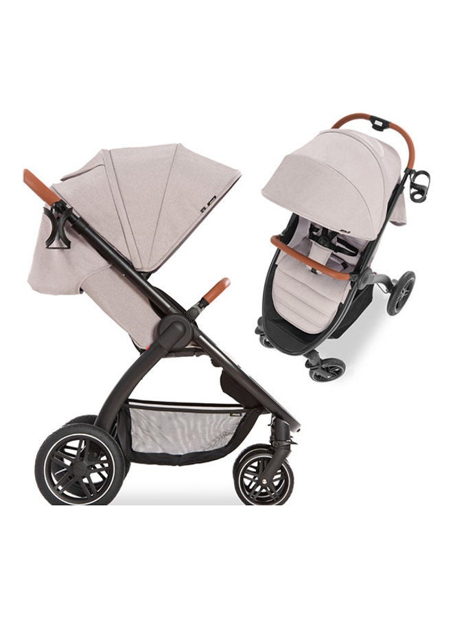 hauck Standard Baby Single Stroller Uptown - Beige - Image 4