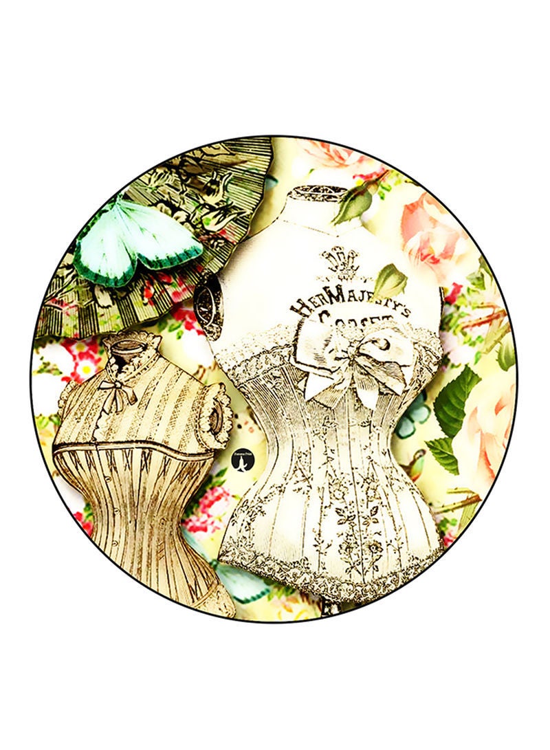 RKN Vintage Art Printed Fridge Magnet  Multicolour - Image 2