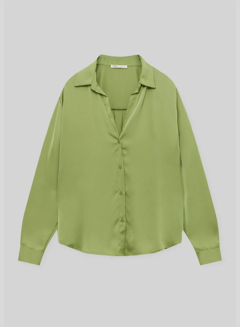 PULL&BEAR Satin shirt