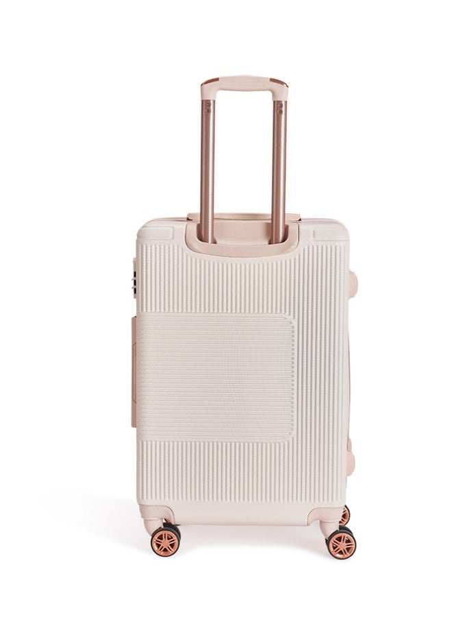 LIMRA Cabin Carry Check-In Luggage Trolley Size 20 inch Beige  - Image 3