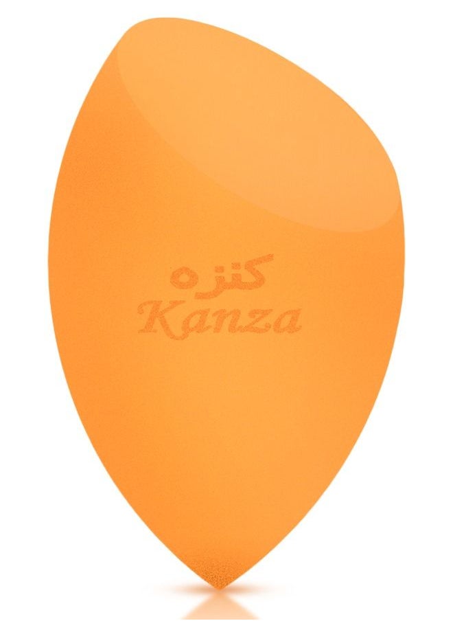 Kanza Dry and Wet Use Makeup Sponge Foundation Blending Sponge Ideal for Makeup Highlighters Foundation Powder Cream or Liquid Application 