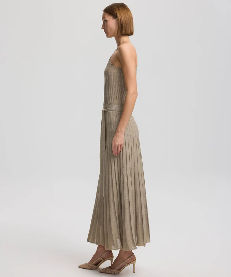 ابيكول Asymmetric Knit Dress