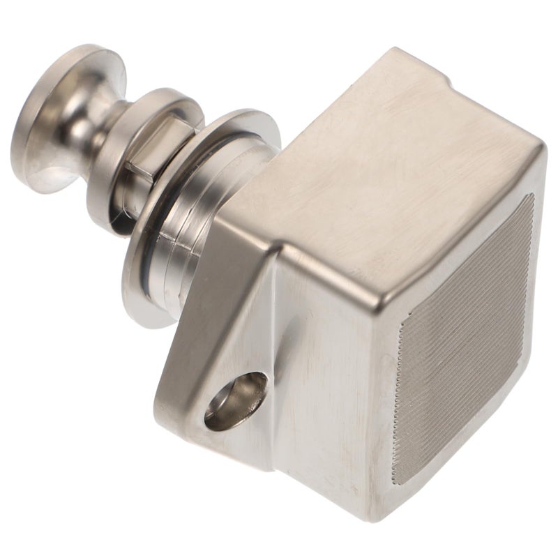 Small Zinc Alloy Button Lock Cabinet Door Catch Pearl Nickel Finish For Furniture And Rv - Image 2