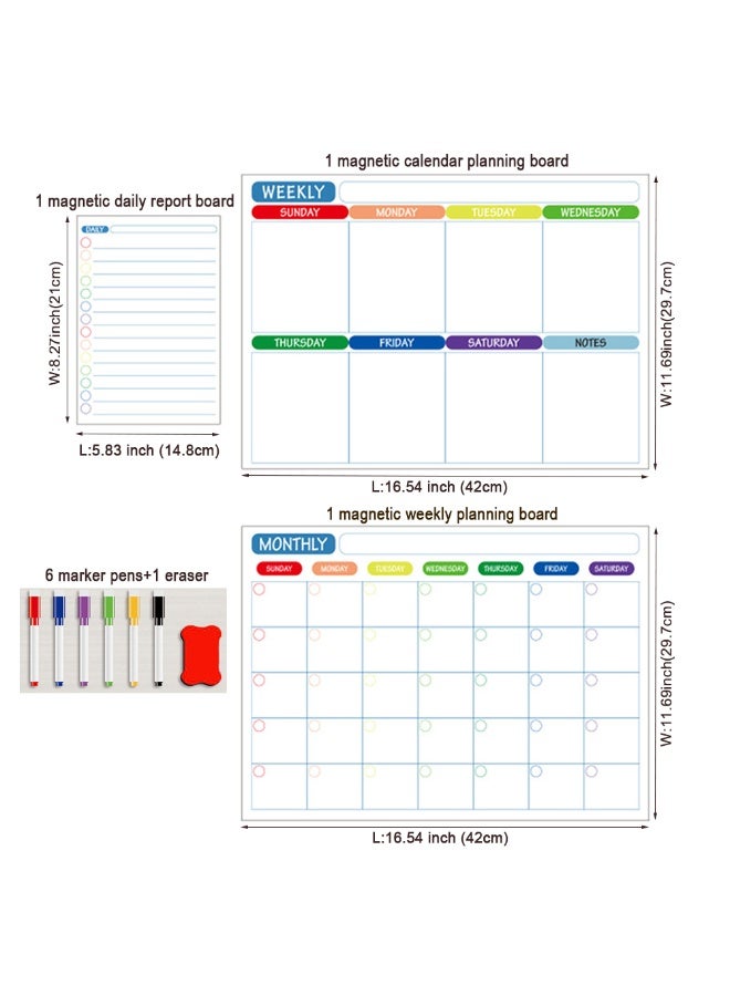 Magnetic Fridge Calendar